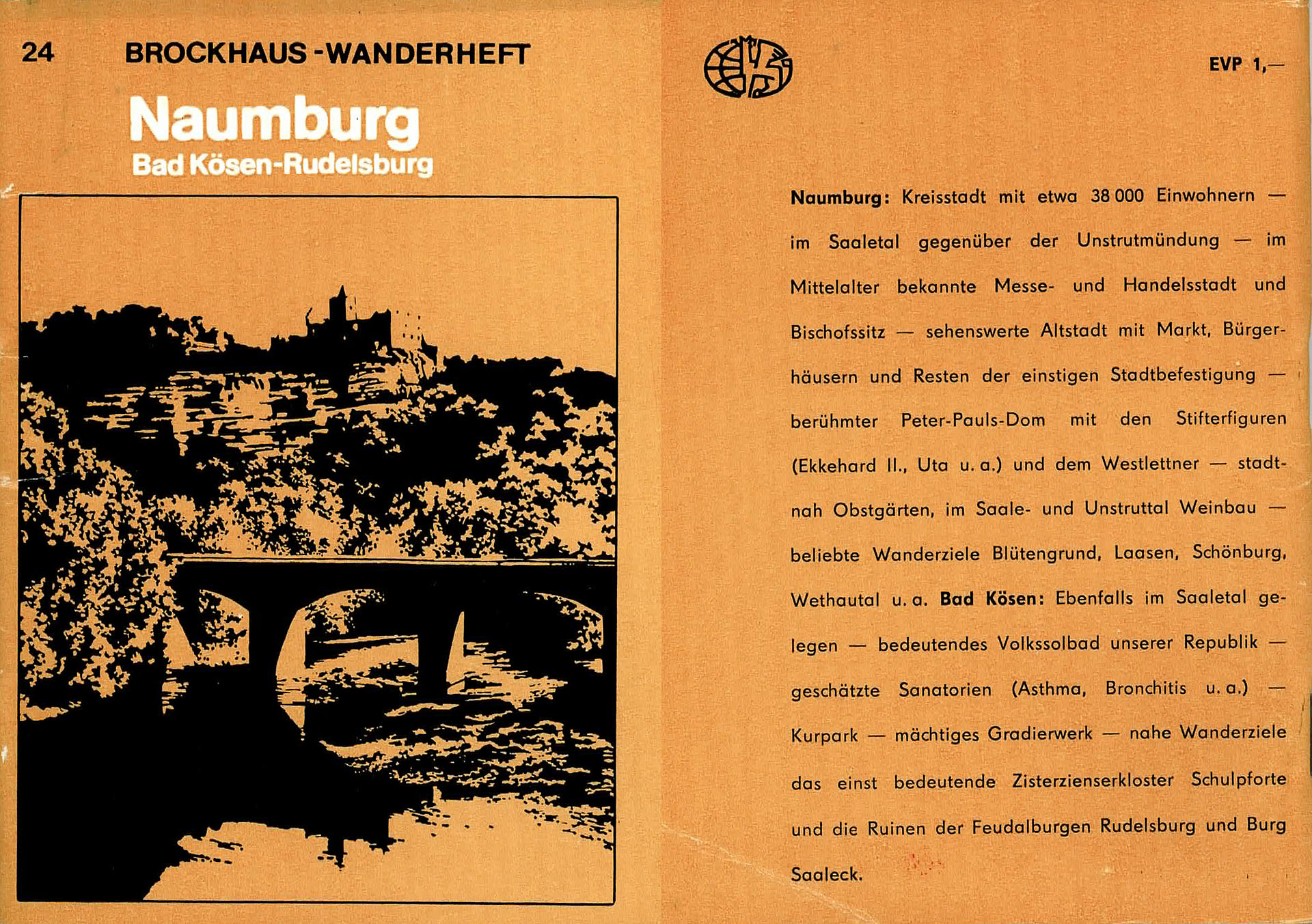 Naumburg - Bad Kösen - Rudelsburg - Wirth, Walter